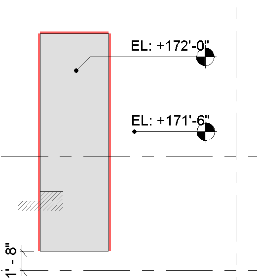 Dimension Assistant in action — real-time red-lining of un-dimensioned elements